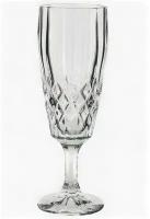 6 хрустальных бокалов для шампанского Bohemia коллекция Angela