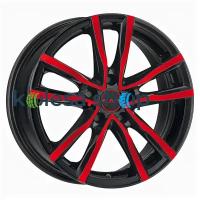 Колесный диск MAK Milano 6.50x16.00/5x114.30 D76.00 ET40.00 Black Red Face