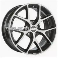 BBS SR Vulcano grey diamond cut 7.5x17/5x114.3 D82 ET42