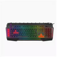 Игровая клавиатура Sven KB-G8800 SV-017675 109 кл, макросы, RGB-подсветка, звук. индикация, USB-порт
