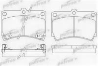 Колодки тормозные дисковые передн MAZDA: 121 II 90-96, 323 C IV 89-94, 323 C V 94-98, 323 F IV 89-94, 323 F V 94-98, 323 F VI 98-01, 323 P V 96-, 323 Patron PBP715