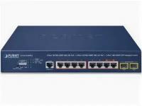 PLANET GS-4210-8HP2S IPv6/IPv4,2-Port 10/100/1000T 802.3bt 95W PoE + 6-Port 10/100/1000T 802.3at PoE + 2-Port 100/1000X SFP Managed Switch(240W PoE Bu