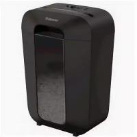 Шредер Fellowes PowerShred LX70 черный (секр.P-4) перекрестный 11лист. 18лтр. скрепки скобы пл.карты