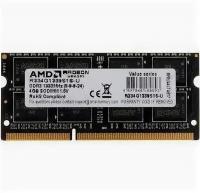 AMD Оперативная память для ноутбука 4Gb (1x4Gb) PC3-10600 1333MHz DDR3 SO-DIMM CL9 AMD R334G1339S1S-U