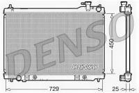 Радиатор охлаждения двигателя INFINITI FX35 02/03- DENSO DRM46100