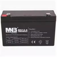Аккумулятор тяговый MNB MS 12-6 (6В 12 Ач) AGM