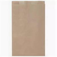 Крафт-пакет бумажный коричневый 30x17x6 см (1000 штук в упаковке), 1219172