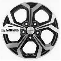Колесный диск Khomen Wheels KHW1606 (Kaptur) 6,5x16 5x114,3 D66,1 ET50 Black-FP