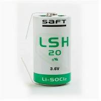 Батарейка Saft LSH 20 CNR D с лепестковыми выводами