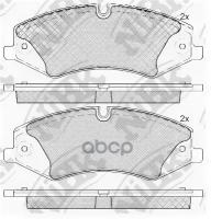 Колодки Тормозные Дисковые Land Ровер/Rover Discovery 3.0 2012 - Land Ровер/Rover Discovery 3.0 2010 - Land NiBKPN0488