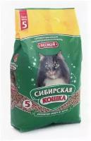 Сибирская кошка Лесной Древесный наполнитель, 10л, 6,5 кг