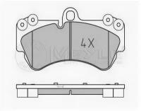 Колодки тормозные дисковые передние MEYLE 0252369217