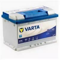 Аккумулятор Varta Blue Dynamic EFB N70 70 Ач 760А обр