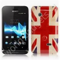 Пластиковый чехол Retro United Kingdom Flag для Sony Xperia Tipo Dual / ST21i