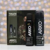 Набор ARKO Anti-Irritation Пена 200мл + дезодорант Black 150 мл