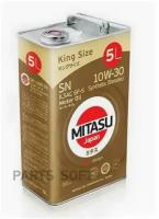 MITASU MJ122A5 MITASU 10W40 5L масо моторное MOTOR OIL LL SNAPI SN/CF ACEA A3/B4 MB229.3 RN0710 VW502(505).00