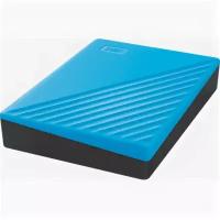 Жесткий диск внешний Western Digital WDBPKJ0040BBL-WESN 4Tb blue