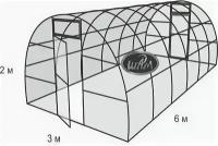 Теплица Рязаночка 3х4 (каркас)