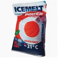 Реагент антигололедный ICEMELT 25 кг, ICEMELT Power, до -31С, натрий + ингибитор коррозии, мешок