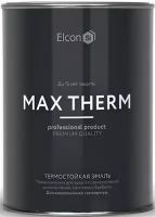 Эмаль Термостойкая Elcon Max Therm 0.4кг Черная от -60°С до +1200°С для Защитной Окраски Печей, Котлов*