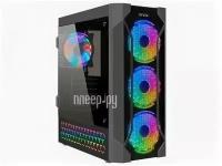 Корпуса Ginzzu SL400 RGB Black