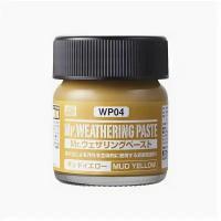 Mr.Hobby Паста текстурная Mr.WEATHERING PASTE WP04 (грязь желтая) 40 мл (Gunze Sangyo WP-04)