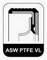 Сальник 100х124х12 PTFE/ACM (1340321) Elring, 493330 Elring 493.330