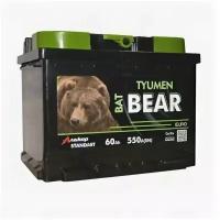 Аккумулятор Tyumen BatBear 60 Ач 550А обр. пол