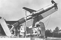 CB35050 German Rheinmetall ‘Rheintochter’ R-2 anti-aircraft missiles and launcher