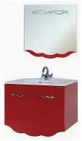 комплект (гарнитур) Bellezza Мебель для ванной Bellezza Версаль 100 красная 1 внутренний ящик
