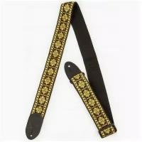 Ремень для гитары Gretsch G Brand Strap Diamond Black Ends