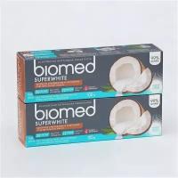 Зубная паста Biomed Superwhite, 100 г, 2 шт. в наборе