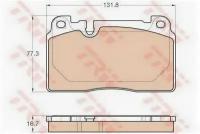 Колодки тормозные дисковые AUDI Q5 2.0TFSI/3.0TFSI/2.0TDI/3.0TDI 08 TRW GDB1974