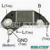 Реле-регулятор генератора DELCO 14.6V 10475019DE701GER032YR-854135336 [OE 1204270]OPEL: VECTRA, ASTRA 1.6-2.5 92-, CORSA 1.4I 93-, VRD701 Mobiletron VR-D701