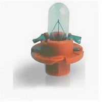 Лампа накаливания 10шт в упаковке 12V 1,1W BX8,4D ORANGE (оранжевая) PHILIPS 12624CP