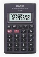 Калькулятор карманный Casio HL-4A черный 8-разр