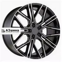 Колесный диск Khomen Wheels KHW2101 (Cayenne) 9,5x21 5x130 D71,6 ET46 Black-FP