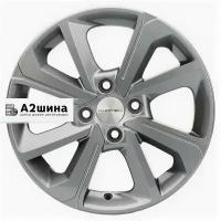 Колесный диск Khomen Wheels KHW1501 (XRay) 6x15 4x100 D60,1 ET37 Gray
