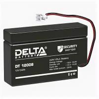 Аккумулятор Delta DT 12008 (T13) 12В 0.8 Ач AGM