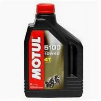 Моторное масло Motul 5100 4T 10W40 полусинтетическое 2л