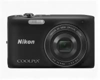 Фотоаппарат NIKON Coolpix S3100,черный