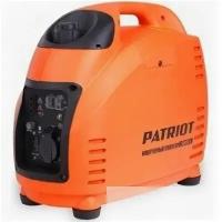 Генератор инверторный PATRIOT 2000i [474101035] {Двигатель 4т, АИ-92, 72сс,мощность рабочая/максимальная -1,5/1,8 кВт, объём бака - 3,6 л, 1 розетка E