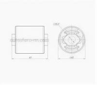 ROSTAR 1801377562 180.1377562_сайлентблок подвески кабины! 16.5x60x80\Scania 124