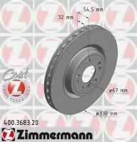 Диск тормозной передний MERCEDES Coat Z M-CLASS ZIMMERMANN 400368320