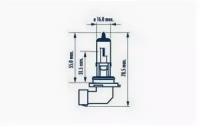 Лампа галогенная HB4 12V 51W P22d NARVA 48006