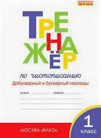 Тренажёр по Чистописанию 1 класс. Часть 1. Добукварный и букварный период