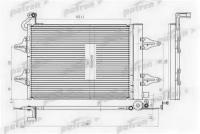 Радиатор кондиционера паяный SEAT: CORDOBA, IBIZA IV 1.2/1.4/1.4 TDI/1.6/1.8/1.9SDI/1.9TDI 02- Patron PRS3639