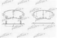 Колодки тормозные дисковые передн TOYOTA: COROLLA 97-02, COROLLA Compact 97-02, COROLLA Liftback 97-02, COROLLA Wagon 97-02 Patron PBP1391