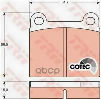 Gdb101_=006 00=Fo460283=017 000-Sx!Колодки Дисковые З Opel Senator, Volvo 240/260 2.0-3.0 <87 TRW арт. GDB101