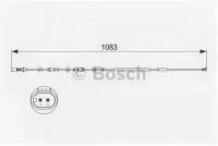 Датчик износа тормозных колодок BMW F01/02/10/11 08- BOSCH 1987473500